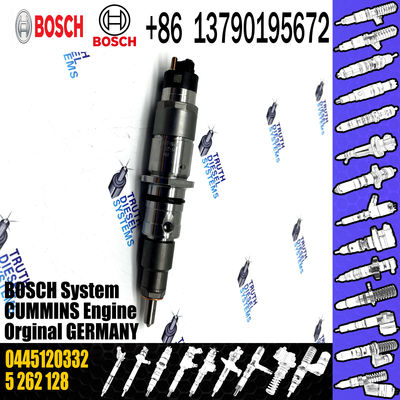 High Quality New Diesel Fuel Injector 0445120332 0445120333 Common Rail Injector 5 262 128 M6000-1112100A-A38 For FAW