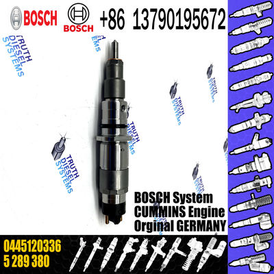 diesel fuel injector 0445120336 common rail injector 0445120336 for CUMMINS QSB 6.7 diesel engine