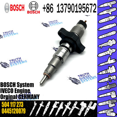 Diesel Fuel Injector 0445120075 2855135 0986435530 504128307 5801382396 504117273 500060542 0 445 120 075 for IVECO