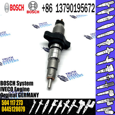 Diesel Fuel Injector 0445120075 2855135 0986435530 504128307 5801382396 504117273 500060542 0 445 120 075 for IVECO