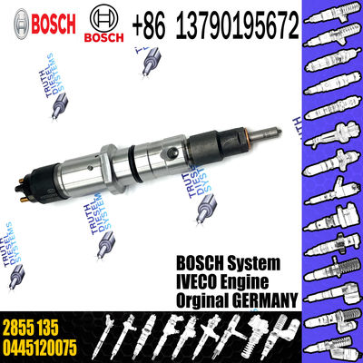High Quality Diesel Fuel Injector 2855135 504128307 0445120075 For IVECO/CASE IH/NEW HOLLAND