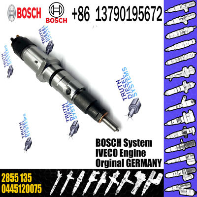 High Quality Diesel Fuel Injector 2855135 504128307 0445120075 For IVECO/CASE IH/NEW HOLLAND