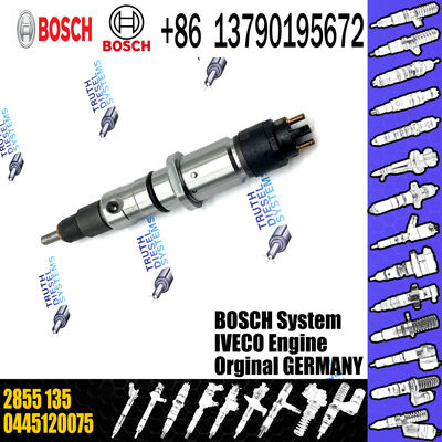 High Quality Diesel Fuel Injector 2855135 504128307 0445120075 For IVECO/CASE IH/NEW HOLLAND