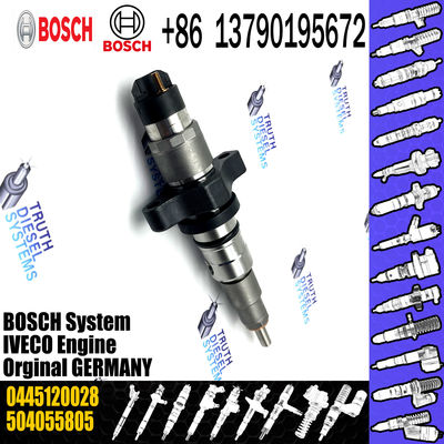 High Quality Common Rail Injector 0445120028 Diesel Engine Fuel Injection Nozzle 0 445 120 028 504055805 For IVECO