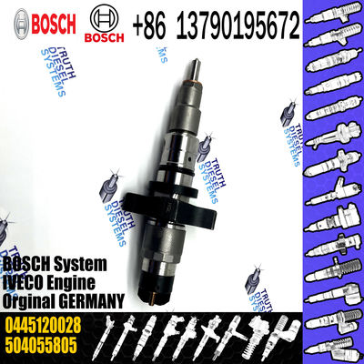 High Quality Common Rail Injector 0445120028 Diesel Engine Fuel Injection Nozzle 0 445 120 028 504055805 For IVECO