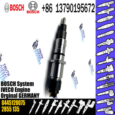 High Quality Diesel Fuel Injector 2855135 504128307 0445120075 For IVECO/CASE IH/NEW HOLLAND