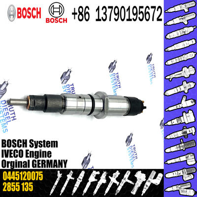 High Quality Diesel Fuel Injector 2855135 504128307 0445120075 For IVECO/CASE IH/NEW HOLLAND