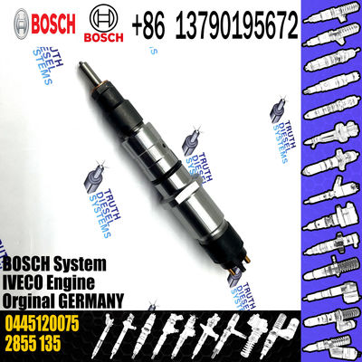 High Quality Diesel Fuel Injector 2855135 504128307 0445120075 For IVECO/CASE IH/NEW HOLLAND