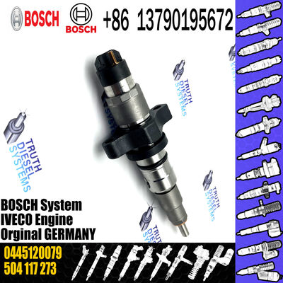 diesel engine parts common rail injector 0445120079 504117273 for CASE/IVECO
