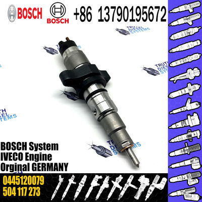 diesel engine parts common rail injector 0445120079 504117273 for CASE/IVECO