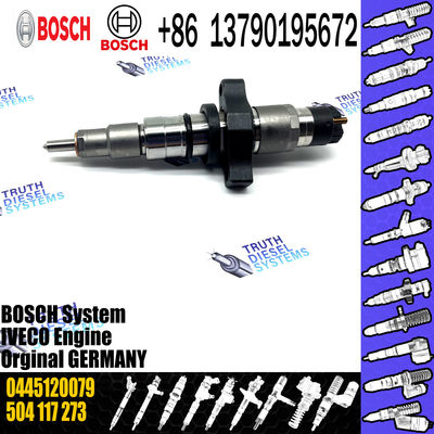 diesel engine parts common rail injector 0445120079 504117273 for CASE/IVECO