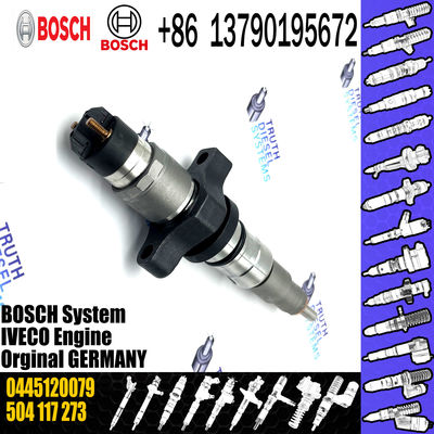 diesel engine parts common rail injector 0445120079 504117273 for CASE/IVECO