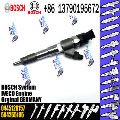 Diesel Injector 0445120157 Common Rail Sprayer 0 445 120 157 Nozzle 0445 120 157 For SAIC-IVECO HONGYAN 504255185