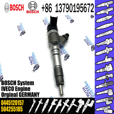 Diesel Injector 0445120157 Common Rail Sprayer 0 445 120 157 Nozzle 0445 120 157 For SAIC-IVECO HONGYAN 504255185