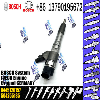 Diesel Injector 0445120157 Common Rail Sprayer 0 445 120 157 Nozzle 0445 120 157 For SAIC-IVECO HONGYAN 504255185