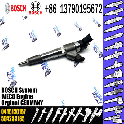 Diesel Injector 0445120157 Common Rail Sprayer 0 445 120 157 Nozzle 0445 120 157 For SAIC-IVECO HONGYAN 504255185