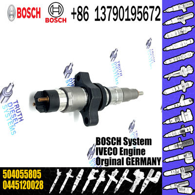 diesel fuel injector 0445120028 504055805 injector for Iveco Truck/Bus common rail injector 0445120028 504055805