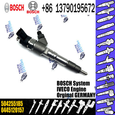Diesel Injector 0445120157 Common Rail Sprayer 0 445 120 157 Nozzle 0445 120 157 For SAIC-IVECO HONGYAN 504255185