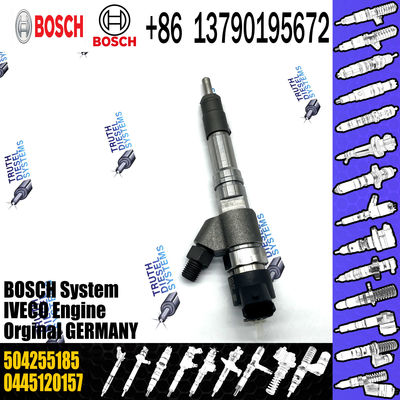 Diesel Injector 0445120157 Common Rail Sprayer 0 445 120 157 Nozzle 0445 120 157 For SAIC-IVECO HONGYAN 504255185