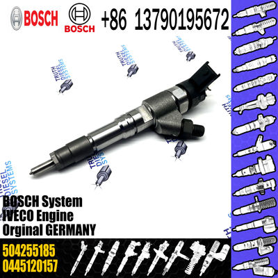 Diesel Injector 0445120157 Common Rail Sprayer 0 445 120 157 Nozzle 0445 120 157 For SAIC-IVECO HONGYAN 504255185