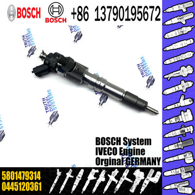 High Quality Diesel Common Rail Fuel Injector 5801479314 0445120361 For IVECO