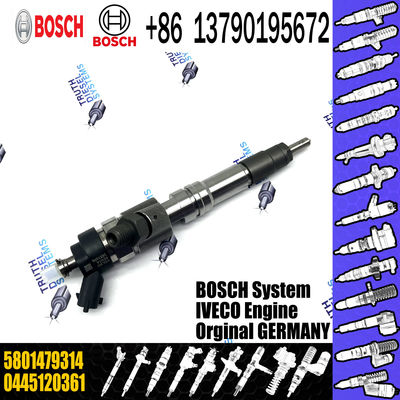 High Quality Diesel Common Rail Fuel Injector 5801479314 0445120361 For IVECO