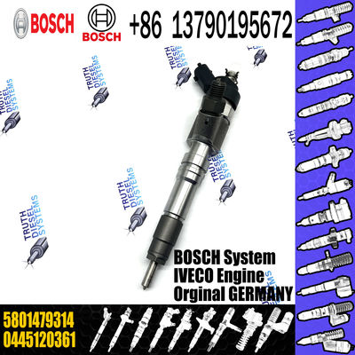 High Quality Diesel Common Rail Fuel Injector 5801479314 0445120361 For IVECO