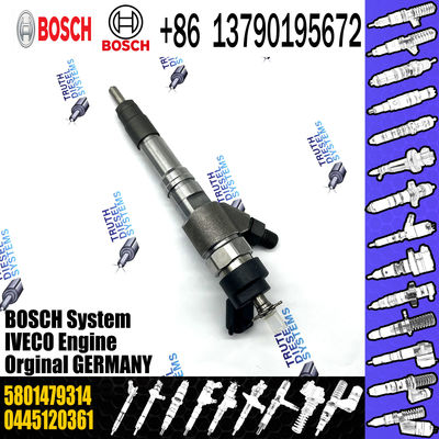 High Quality Diesel Common Rail Fuel Injector 5801479314 0445120361 For IVECO