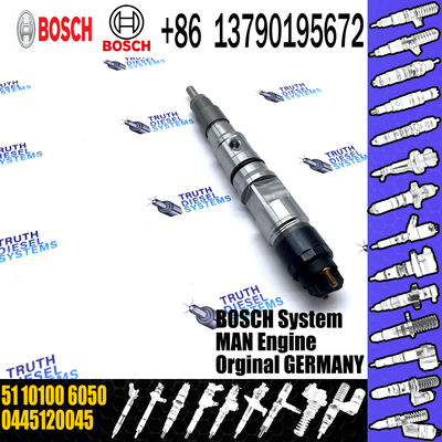 Common Rail Fuel Injector 0445120026 0445120045 51101006050 For MAN Truck