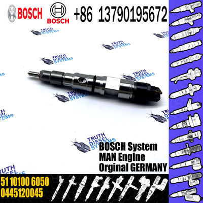 Common Rail Fuel Injector 0445120026 0445120045 51101006050 For MAN Truck