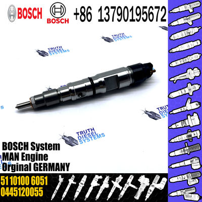 Common Rail Fuel Injector 0445120052 0445120053 0445120055 for 51101006051 Diesel Engine