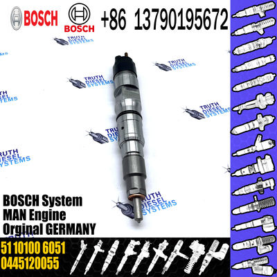 Common Rail Fuel Injector 0445120052 0445120053 0445120055 for 51101006051 Diesel Engine