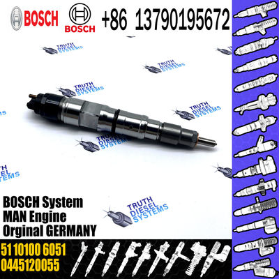 Common Rail Fuel Injector 0445120052 0445120053 0445120055 for 51101006051 Diesel Engine