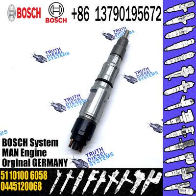 Diesel Fuel Injector Common Rail Injector Assembly 0445120068 51101006058 for MAN TRUCK