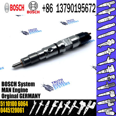 0445120217 Common Rail Diesel Fuel Injector Inyector de combustible diesel Engine 51101006064 for MAN TGA TGS TGX