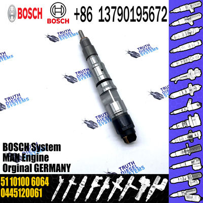 0445120217 Common Rail Diesel Fuel Injector Inyector de combustible diesel Engine 51101006064 for MAN TGA TGS TGX
