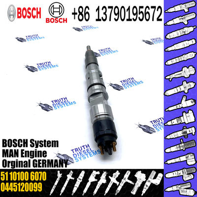injector nozzle 0445120148 51101006070 injector for MAN TGL TGM D0834LFL50 D0836LFL53 diesel fuel injector 0445120148