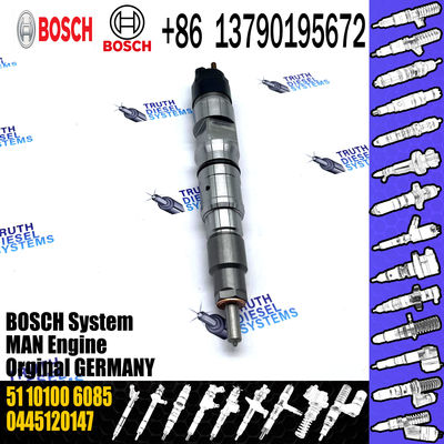 common rail injector 0445120147 0445120198 51101006085 51101006065 for MAN TGL TGM TGA Temsa diesel fuel injector