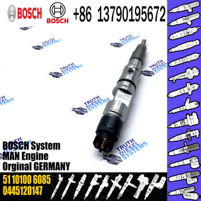 common rail injector 0445120147 0445120198 51101006085 51101006065 for MAN TGL TGM TGA Temsa diesel fuel injector