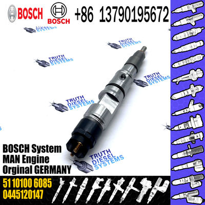 common rail injector 0445120147 0445120198 51101006085 51101006065 for MAN TGL TGM TGA Temsa diesel fuel injector