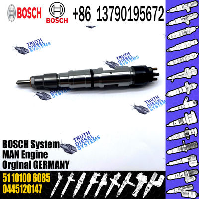 common rail injector 0445120147 0445120198 51101006085 51101006065 for MAN TGL TGM TGA Temsa diesel fuel injector