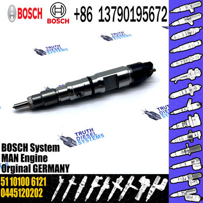 0445120202 51101006121 51101006155 51101009121 Diesel Engine Fuel System Electronical Injector Unit for Truck Injection