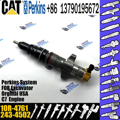 Factory Supply C7 diesel fuel engine injector 243-4502 10R-4761 for cat excavator