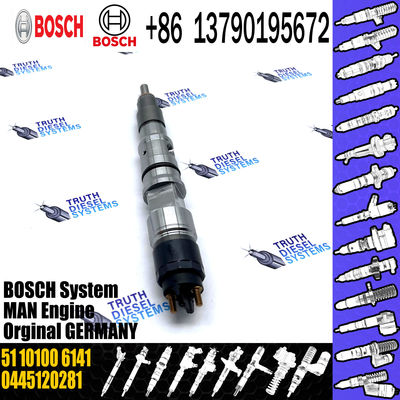 Common rail injector 0445120281 0445120311 For MAN 51101006121 51101006141 51101006155 0445120202
