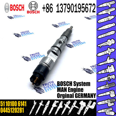 Common rail injector 0445120281 0445120311 For MAN 51101006121 51101006141 51101006155 0445120202