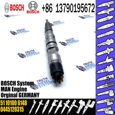 Common Rail Diesel Fuel Injector 0445120315 0 445 120 315 51101006148 with Nozzle DLLA153P2283