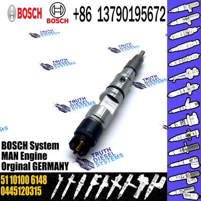Common Rail Diesel Fuel Injector 0445120315 0 445 120 315 51101006148 with Nozzle DLLA153P2283