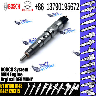 Common Rail Diesel Fuel Injector 0445120315 0 445 120 315 51101006148 with Nozzle DLLA153P2283