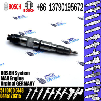Common Rail Diesel Fuel Injector 0445120315 0 445 120 315 51101006148 with Nozzle DLLA153P2283