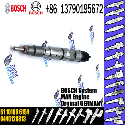New Arrival Spare Parts 0 445 120 313/314 51101006154 51101006184 Common Rail Injector 0445120313 0445120314